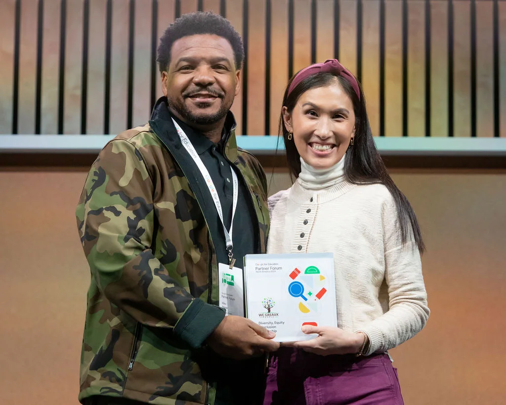 We Greaux People represented at a Google for Education event